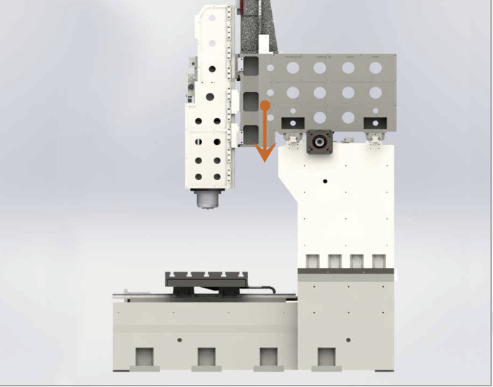 Седло и шпиндельная коробка